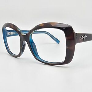 Maui Jim MJ735-10P Orchid Tortoise w/ Peacock Sunglasses Frame w/ Flexhinge 56mm